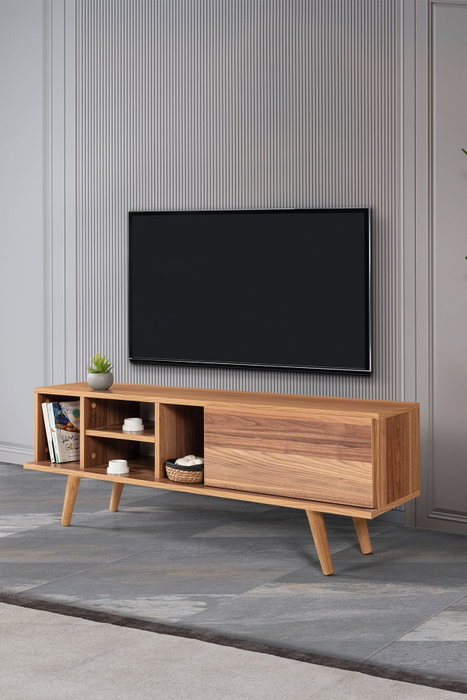 Hanah Home Ela 3332 Soporte para TV Nogal